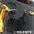 ELCID HS-EM70 에코 색소폰마이크(수신기 사용시간 증가)