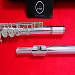 신품급 야마하 플룻 YFL-221 E-메커니즘 장착 및 골드 도금, 올분해 초…